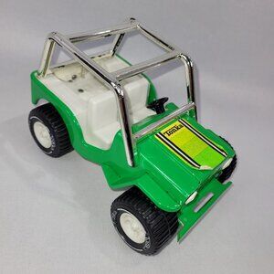 Tonka 1980s Vintage 6" Green Jeep Renegade XR-101 Metal Pressed Steel & Plastic